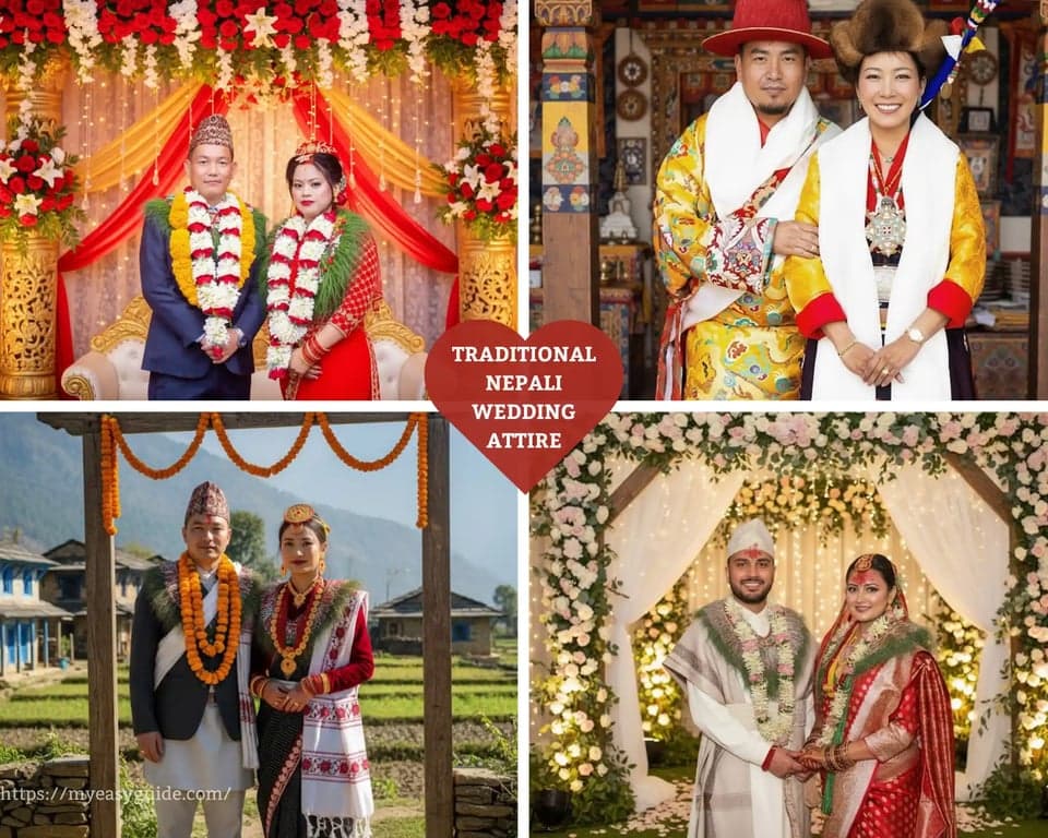 Traditional Nepali Wedding Attire-Complete Guide to Bride & Groom Dress in Nepal